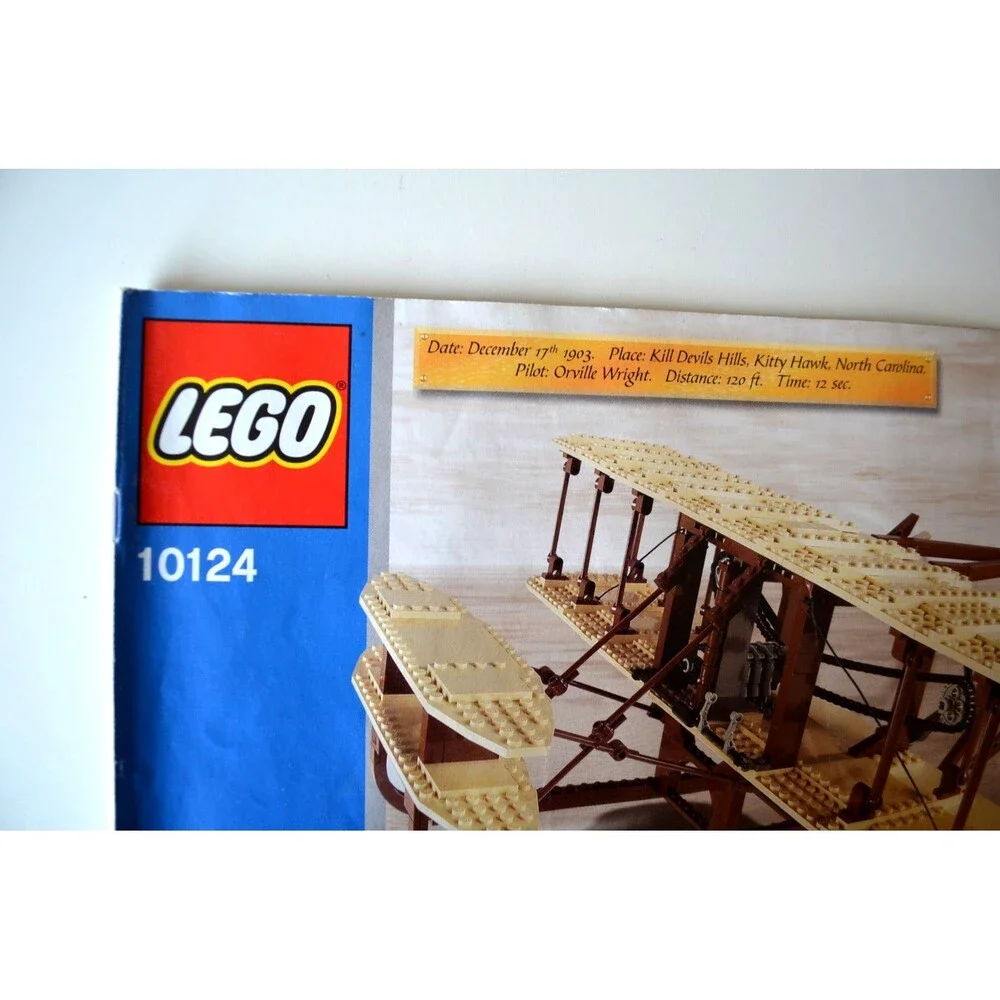 LEGO 10124 Kitty Hawk 1903 Plane Orville Wright INSTRUCTION BOOK ONLY 2003